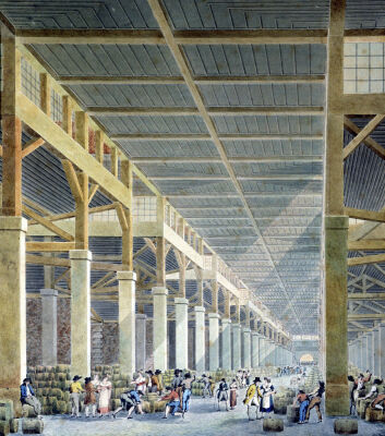 View of 'La Halle aux Vins'