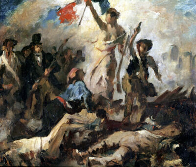Study for Liberty Leading the People