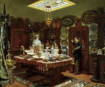 Interior of Monsieur Sauvageot's Collection Room 1856