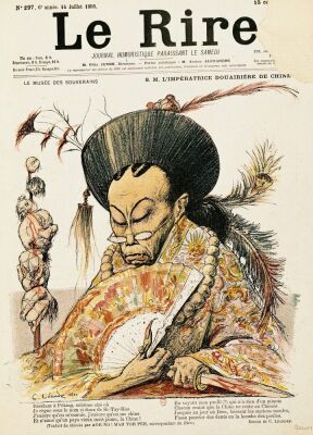 Tz'U-His Empress Dowager of China 1900