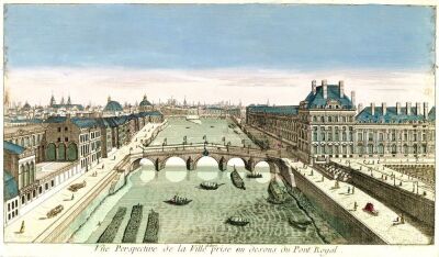 Perspective View of Paris from the Pont Royal