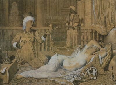 Odalisque with a Slave 1858