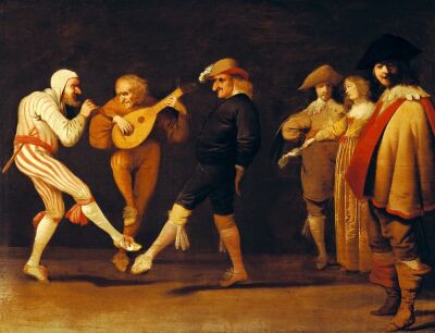 Farce Actors Dancing