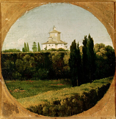 View of the Villa Medici Rome