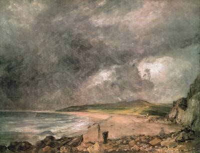 Weymouth Bay with Approaching Storm