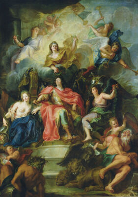 Louis XIV Crowned by Glory c.1686