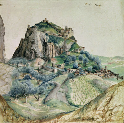 View of the Arco Valley in the Tyrol 1495