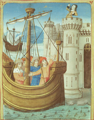 The departure of Aeneas and Dido's death from 'The Aeneid' 1469