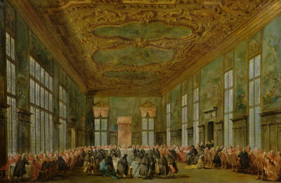 Doge Alvise Mocenigo IV Giving a Banquet for the Ambassadors 1776
