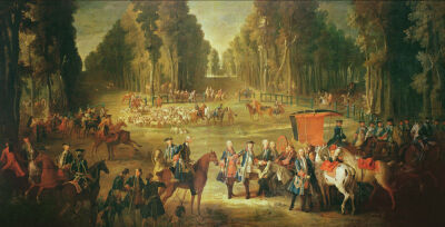 Meeting for the Puits-du-Roi Hunt at Compiegne
