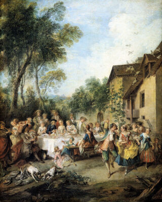 Wedding Feast in the Village