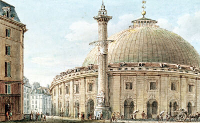 View of the Grain Market and the Astronomical Column