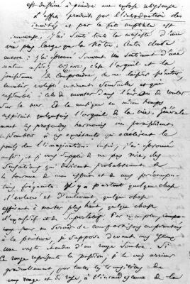 Letter to Richard Wagner 1860