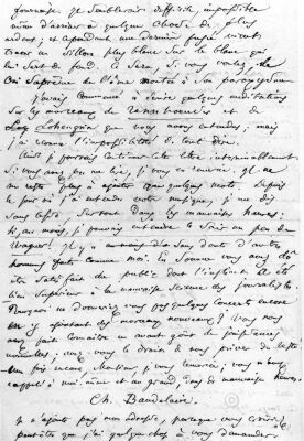 Letter to Richard Wagner 1860