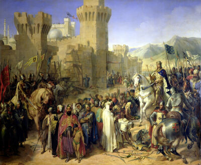 Ptolemais given to Philip Augustus and Richard the Lionheart