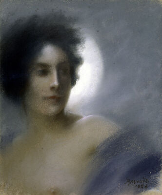 Woman with a Crescent Moon 1888