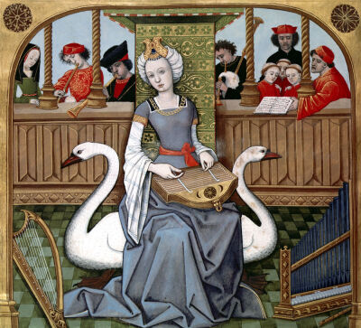 Allegory of Music from 'Les Echecs Amoureux
