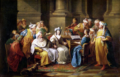 The Grand Turk Giving a Concert for his Mistress