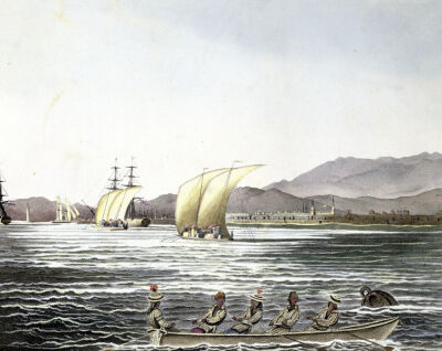 View of Manila Philippines 1826