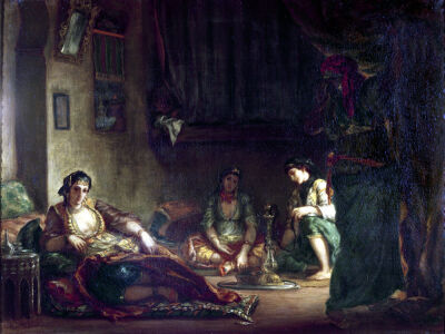 The Women of Algiers in their Harem 1847
