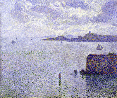 Sailing Boats in an Estuary c.1892
