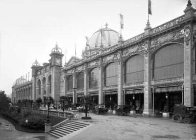 View of the Palais des Beaux-arts Universal Exhibition Paris 1889