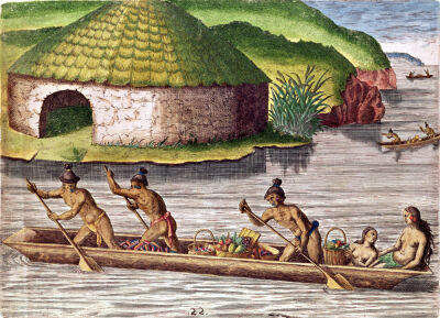 Collecting Crops for the Communal Storehouse from 'Brevis Narratio..'