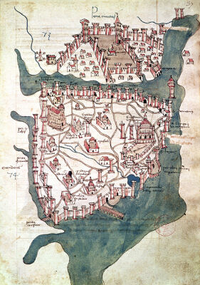 Plan of Constantinople