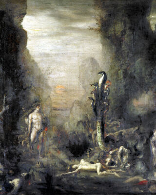 Hercules and the Lernaean Hydra c.1876