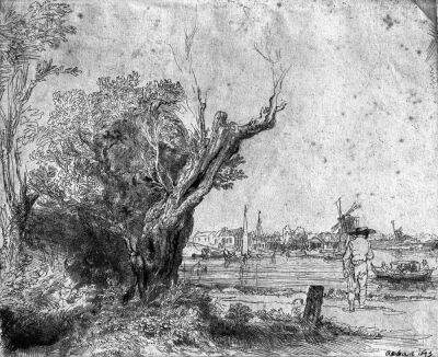 View of Omval near Amsterdam 1645