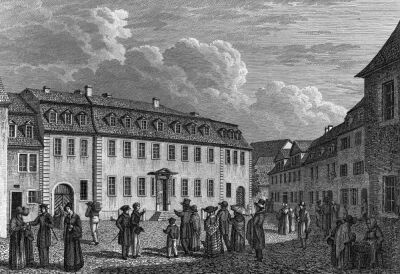 The house of Johan Wolfgang von Goethe in Weimar