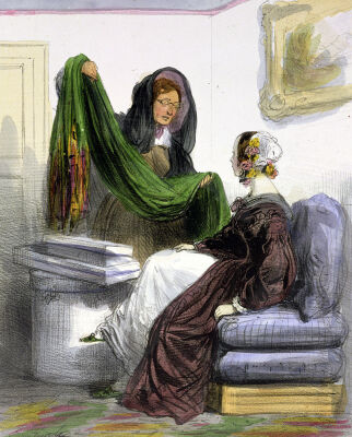 The Cloth Seller from 'Les Femmes de Paris' 1841