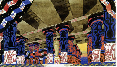 Set design for 'Phedre' 1923