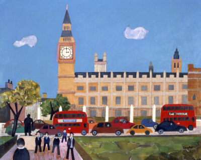 Big Ben and Parliament Square
