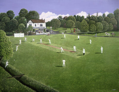 Cricket at Claygate, 1981
