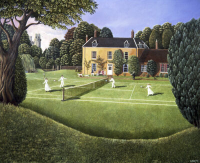 The Tennis Match, 1980