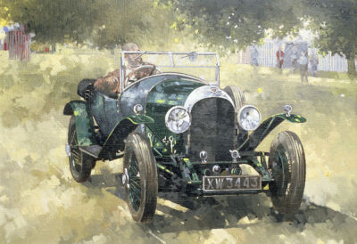The Green Bentley at Althorp, 1994
