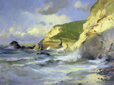 Cliffs at St. Agnes