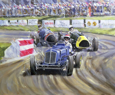 The First Race at the Goodwood Revival, 1998