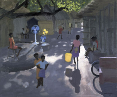 Fan Seller, Malindi, Kenya, 1995