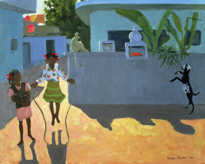 Girl Skipping, 1995