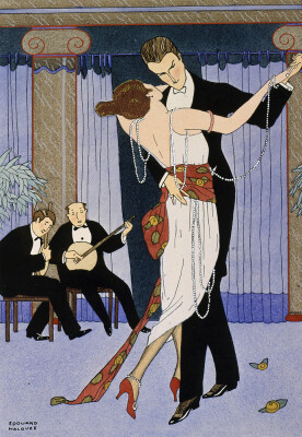 Couple dancing, 1919