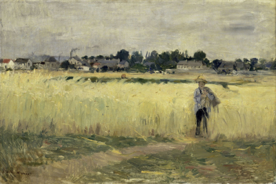 In the cornfields at Gennevilliers
