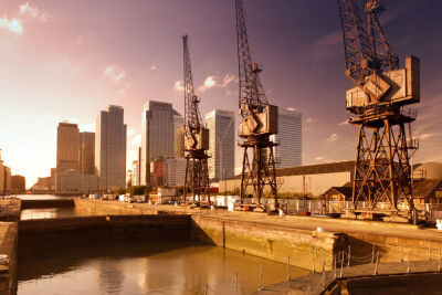 London Docklands And Canary Wharf