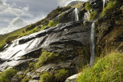 Glen Coe Waterfall