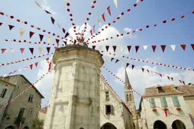 Medieval Eymet - France
