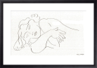 Sleeping Model (Silkscreen print)