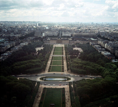 Le Champ de Mars and Ecole Militaire, 1969