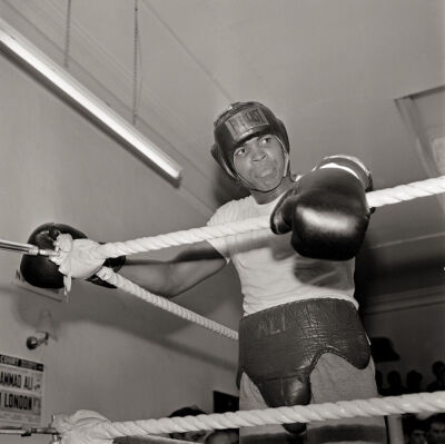 Muhammad Ali in the ring