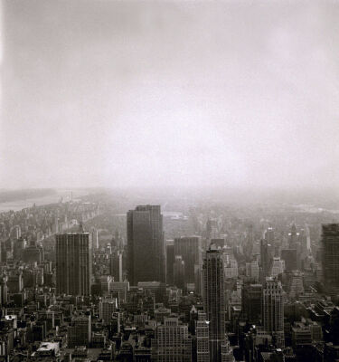 Manhattan skyline looking towards Central park